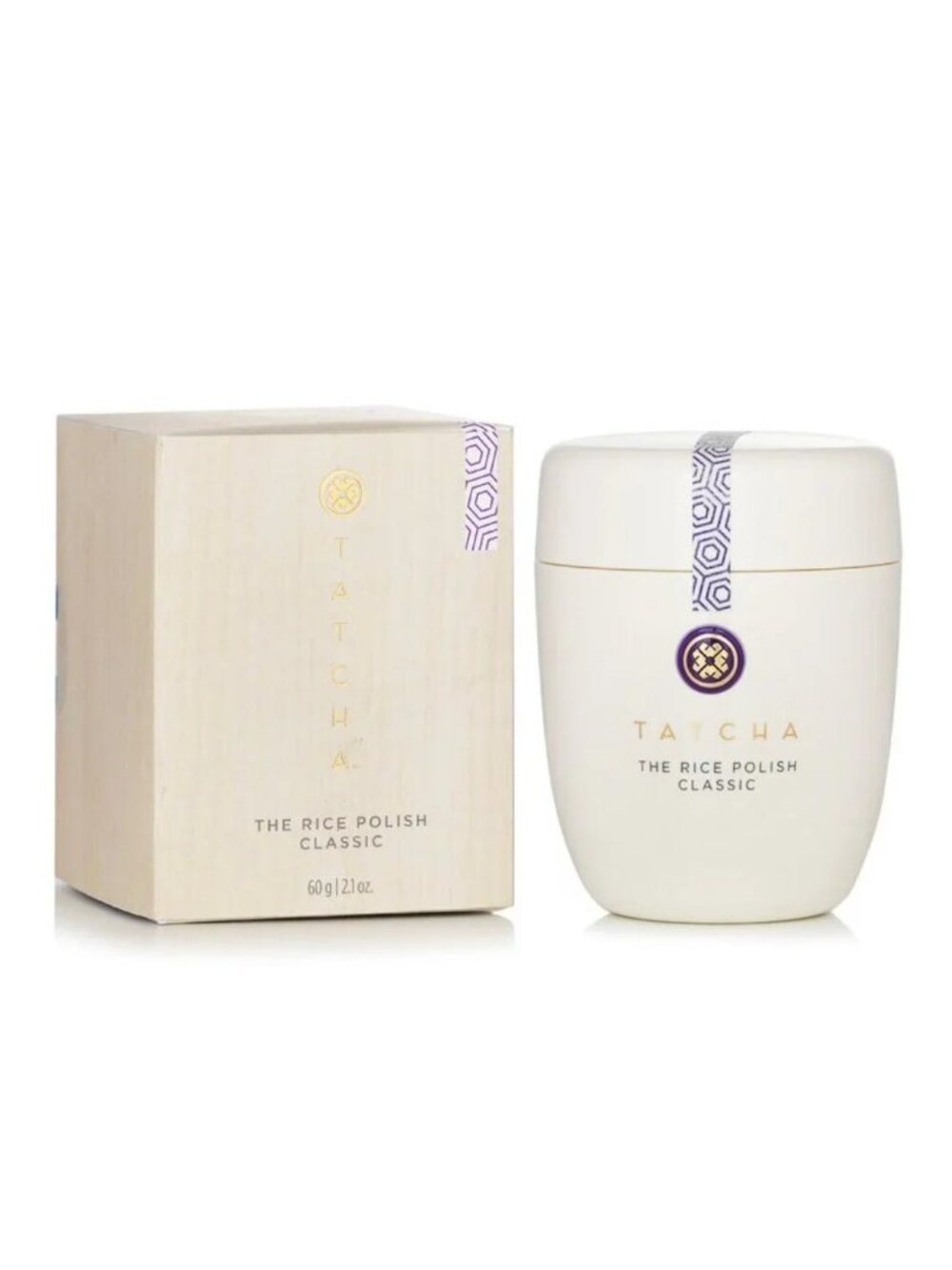 ☑️ TATCHA The Rice Polish CLASSIC Foaming Enzyme Powder 💜 SEALED in BOX